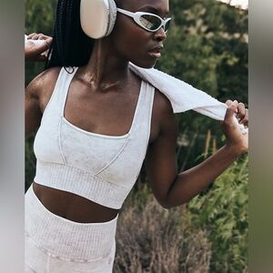 NWOT Free People Square Neck Bra